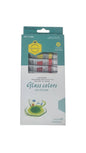 الوان زجاج أنابيب ١٢ لون glass colors keepsmiling 12 ml
